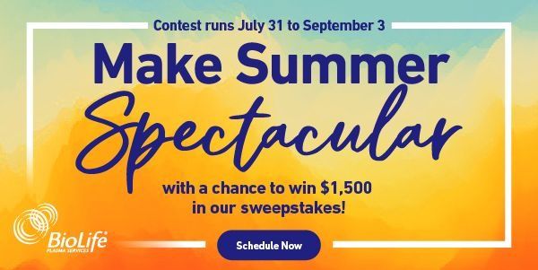 BioLife's 2023 Make Summer Spectacular Giveaway